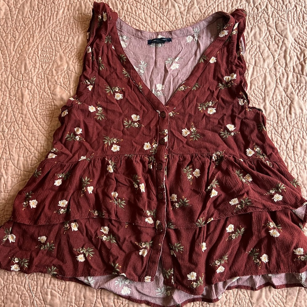 Floral summer top